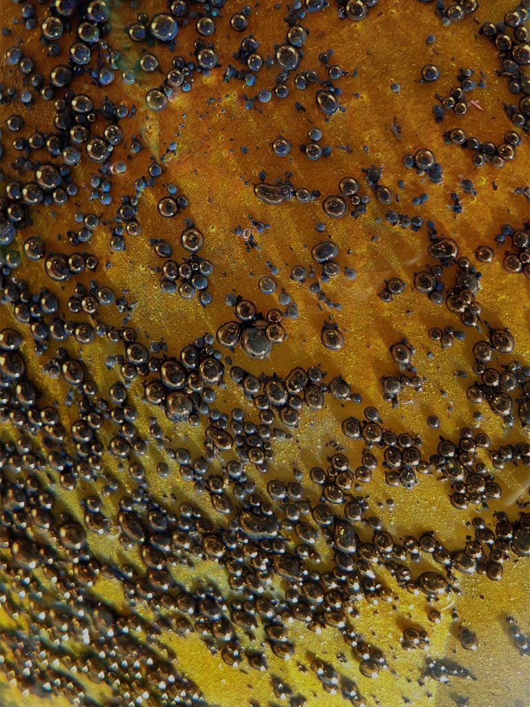 Venus Globe detail, Baiba Dzenite - BAIBA GLASS